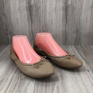 Sam Edelman Ballet Flats Womens 8 Felicia Tan Leather Slip On Shoes